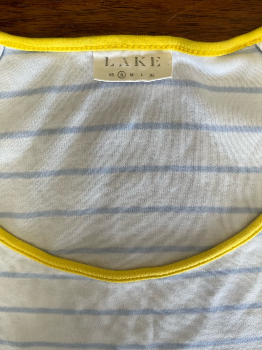 Lake 100% Pima Cotton Pajama Top - Picture 2 of 5